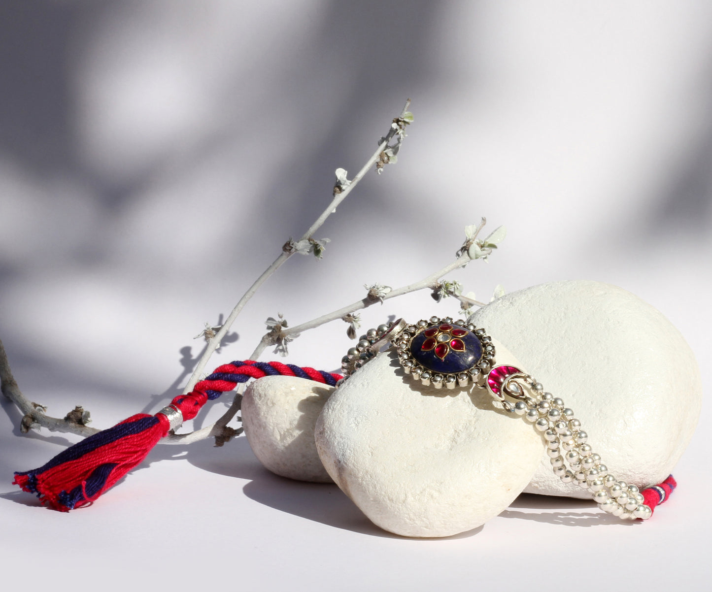 Sangeeta Boochra Silver Choker