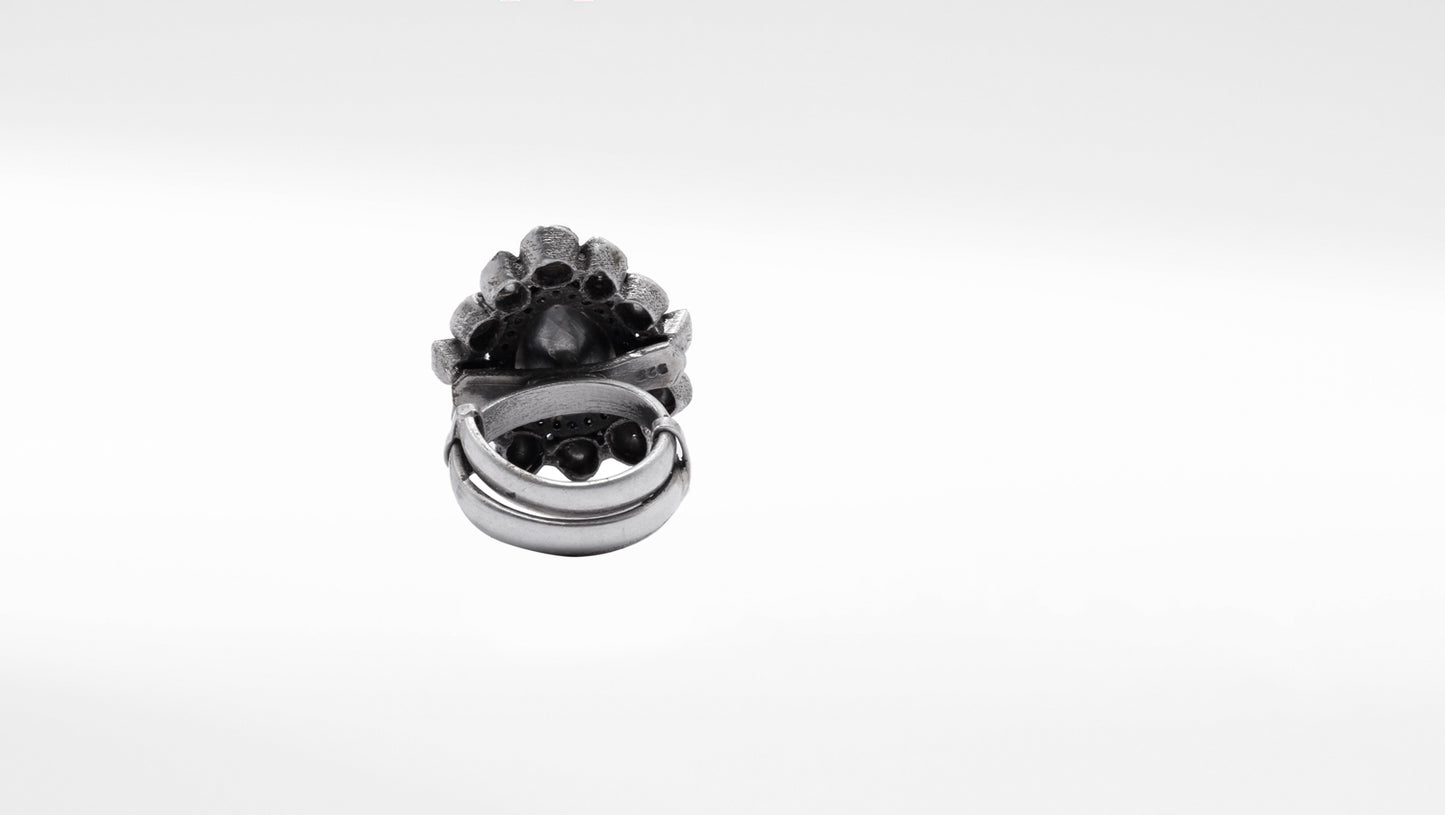 Charbagh - Oldooz Silver Adjsutable Ring