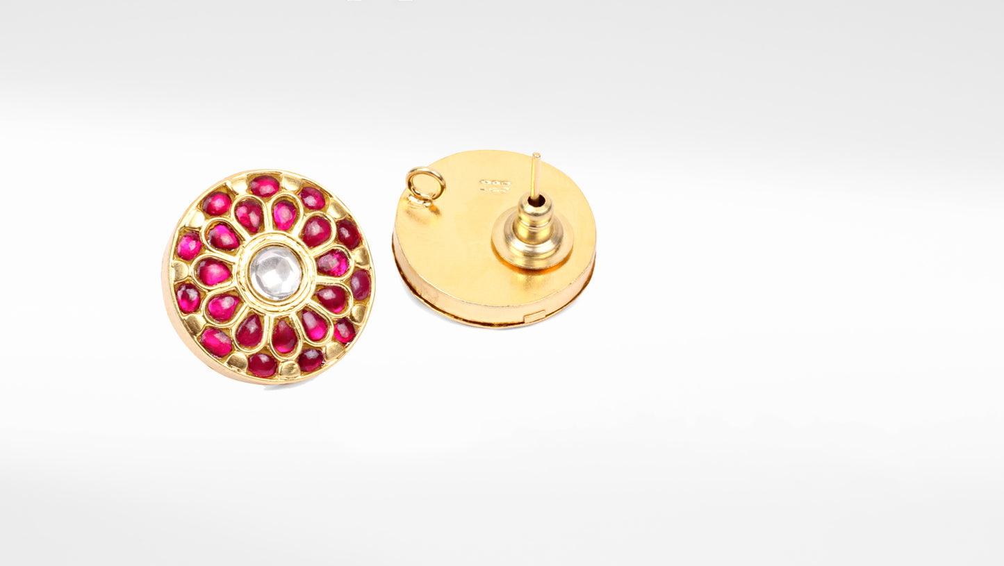 Sangeeta Boochra Gold Plated Earrings