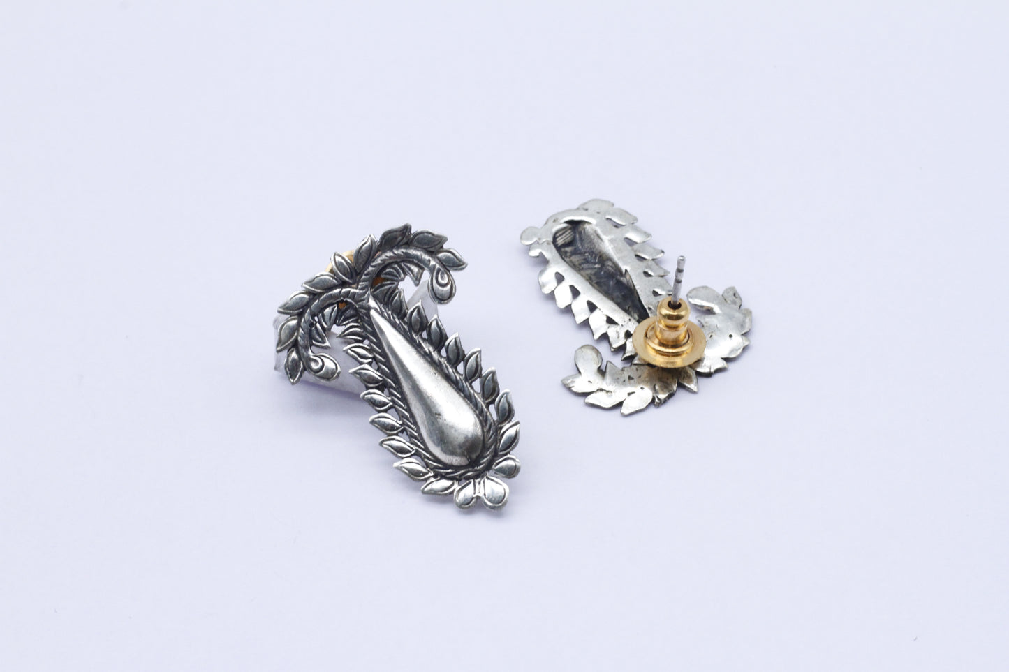 Handcrafted Silver Stud Earring