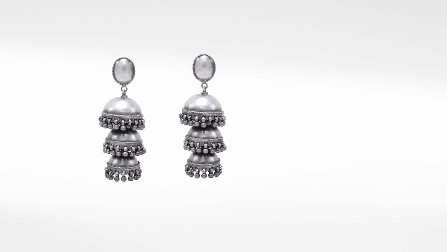 Hanging Handcrafted Jhumka Earrings
