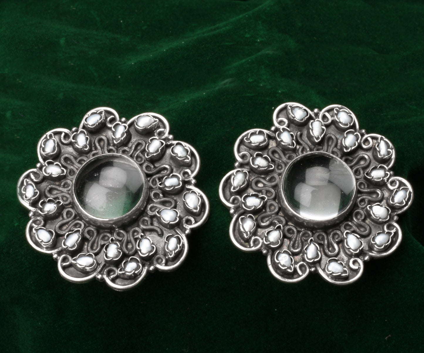 Silver Handmade Alice Earrings