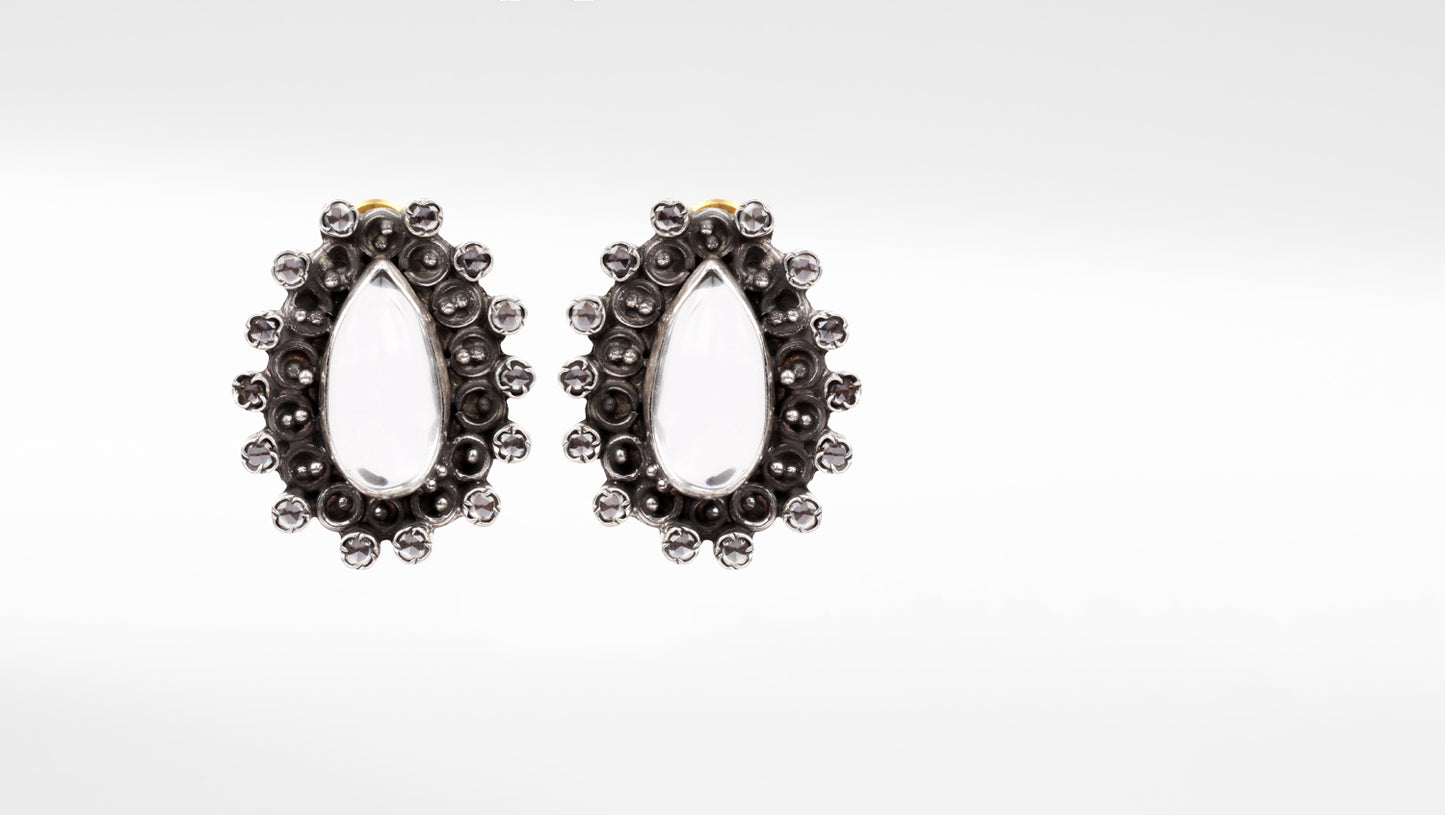 Silver Carina Handmade Earrings