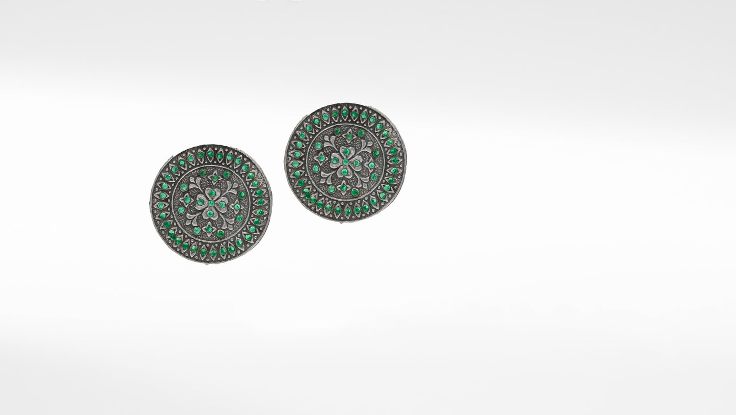 Handcrafted Antique Design Silver Earrings for the Discerning Collector