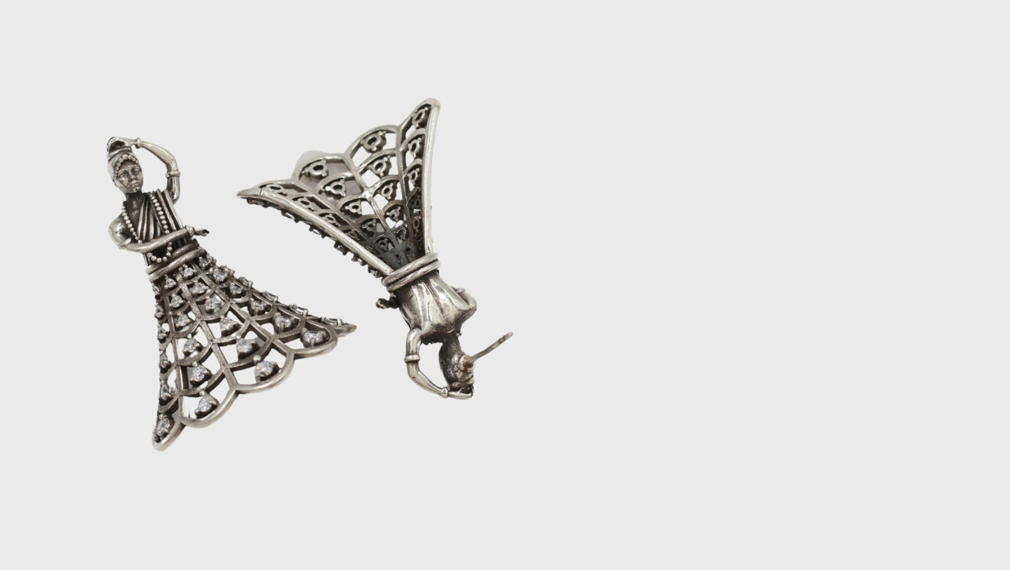 Sangeeta Boochra: Versatile Silver Earrings for Any Occasion