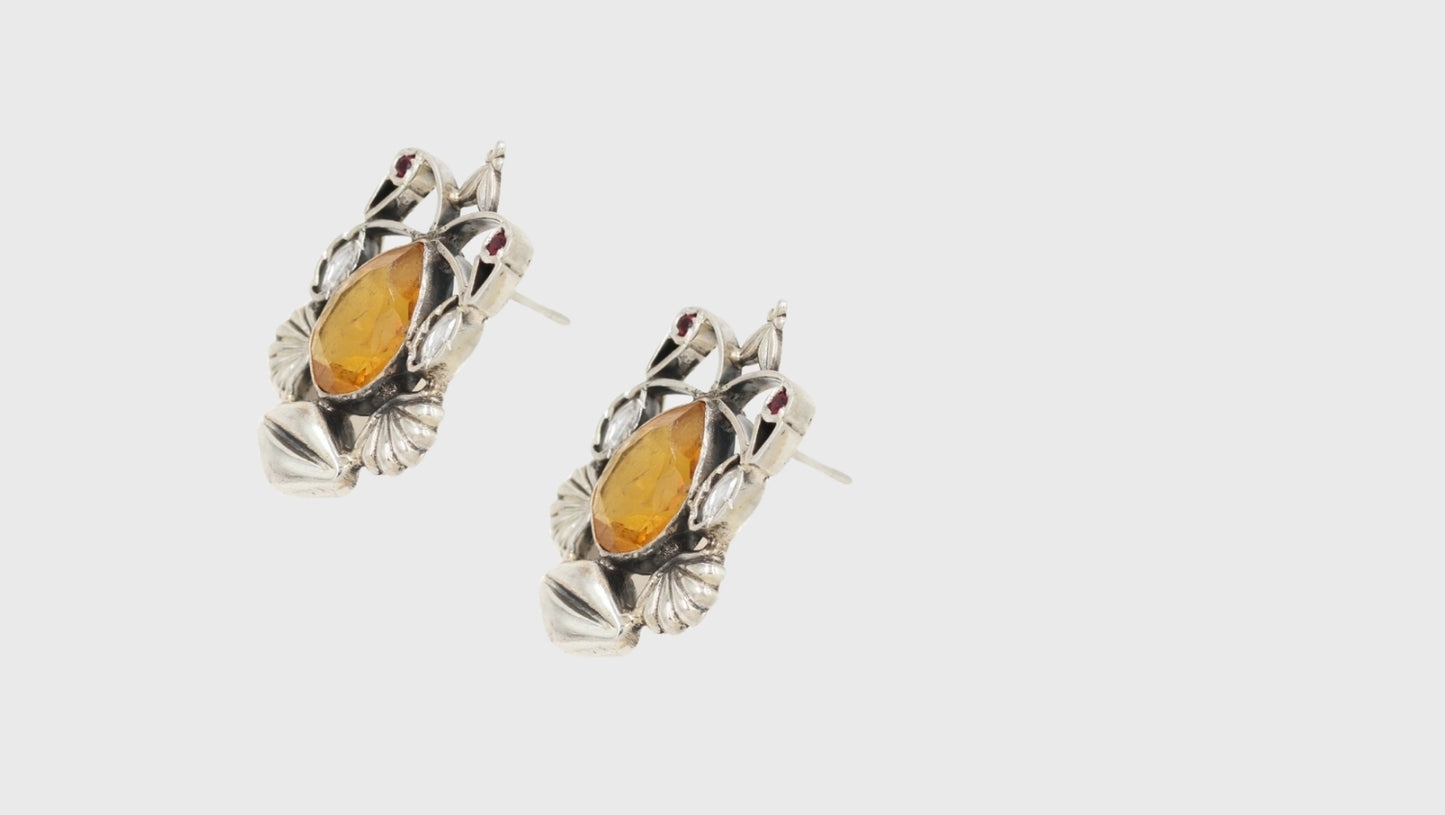 Artisan Charm: Sangeeta Boochra Silver Earrings