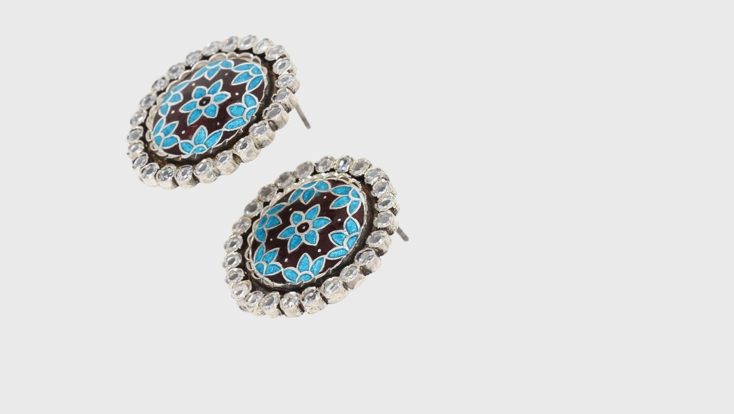 Sangeeta Boochra Handcrafted Designer Stud Earrings