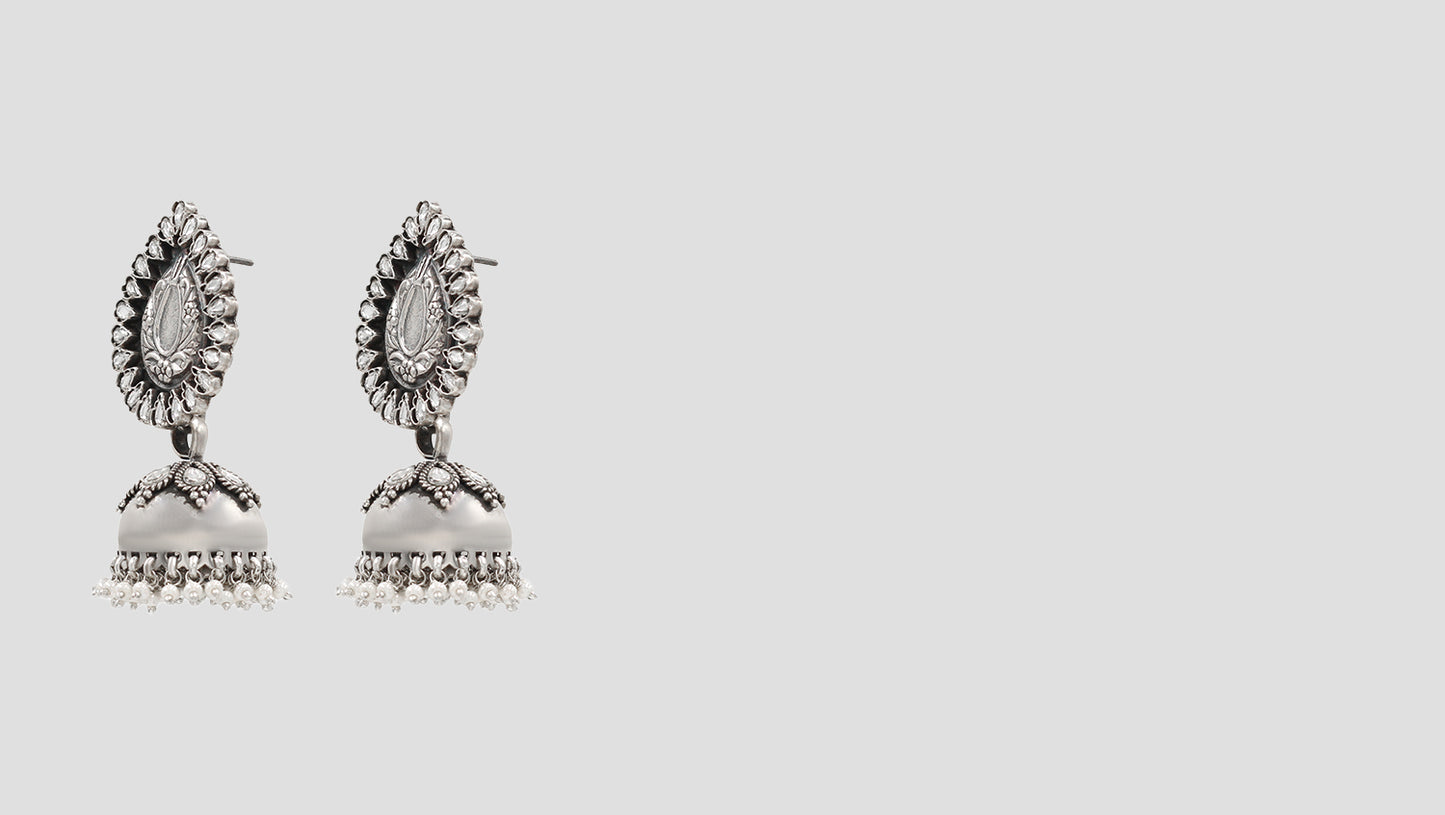 Sangeeta Boochra Signature Teardrop Dome Earrings