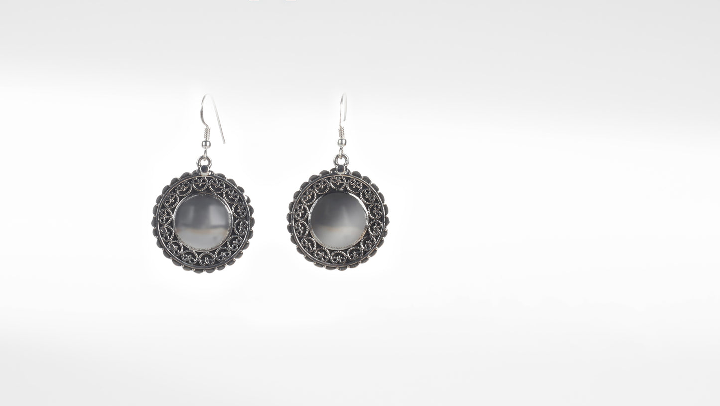 Sangeeta Boochra Silver Earrings