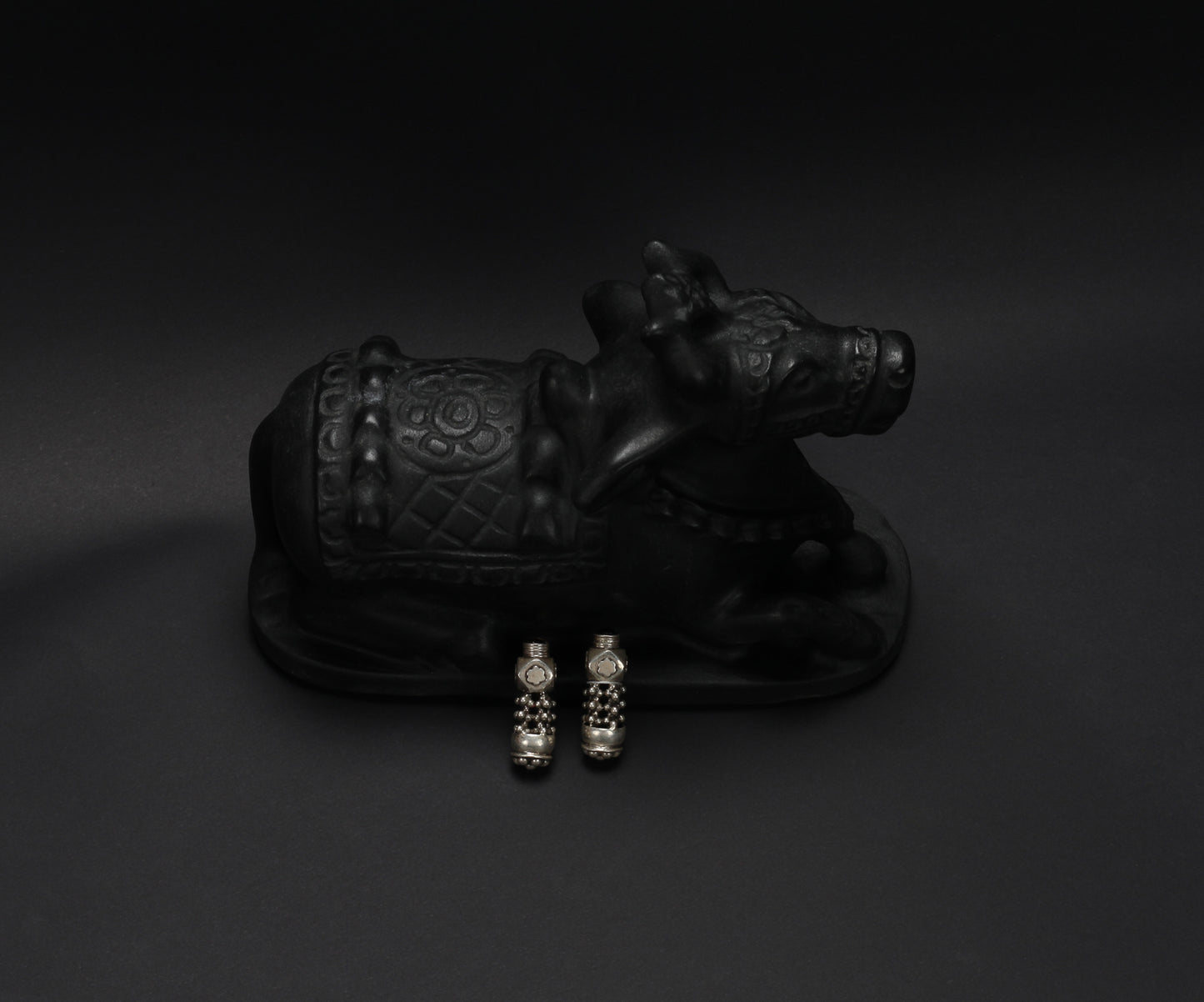 Sangeeta Boochra Tribal Silver Earrings