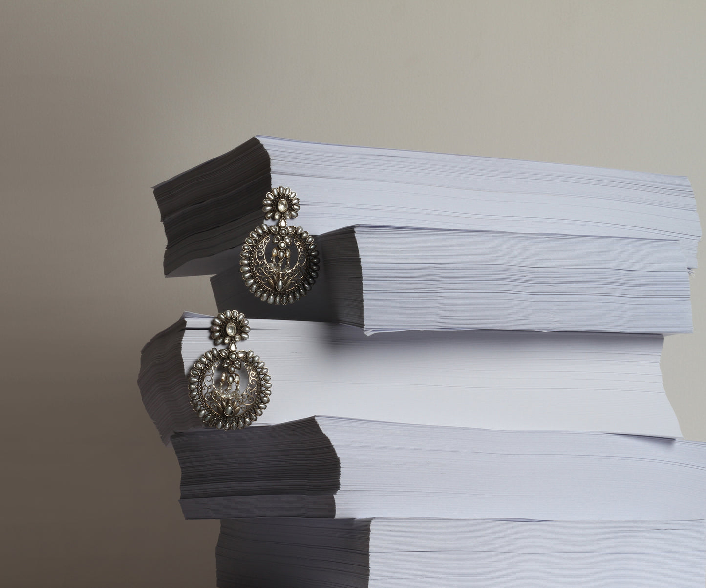 Sangeeta Boochra Silver Earrings