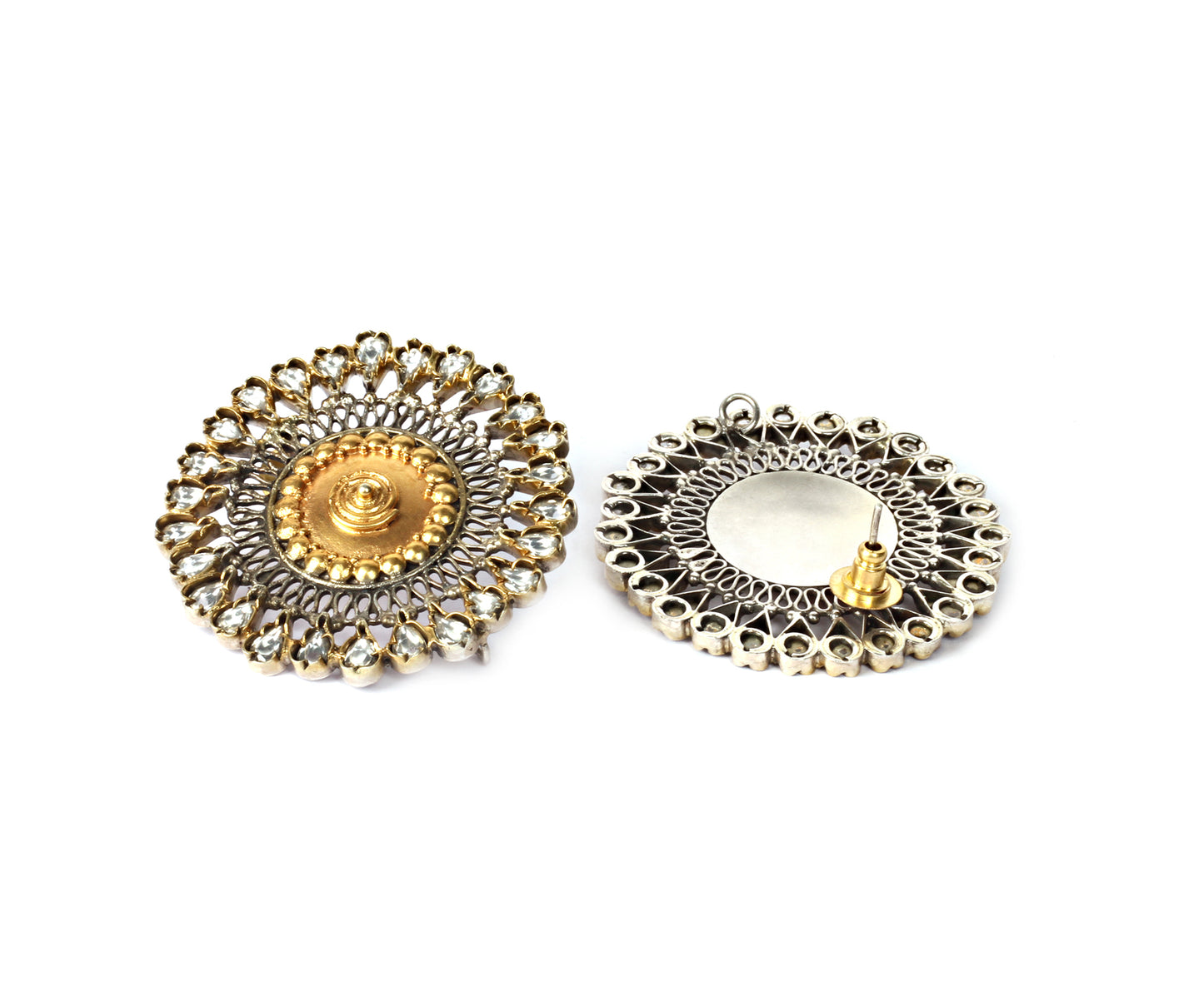 Sangeeta Boochra Silver Earrings