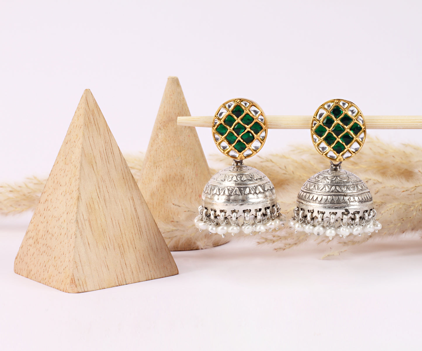 Sangeeta Boochra Silver Earrings