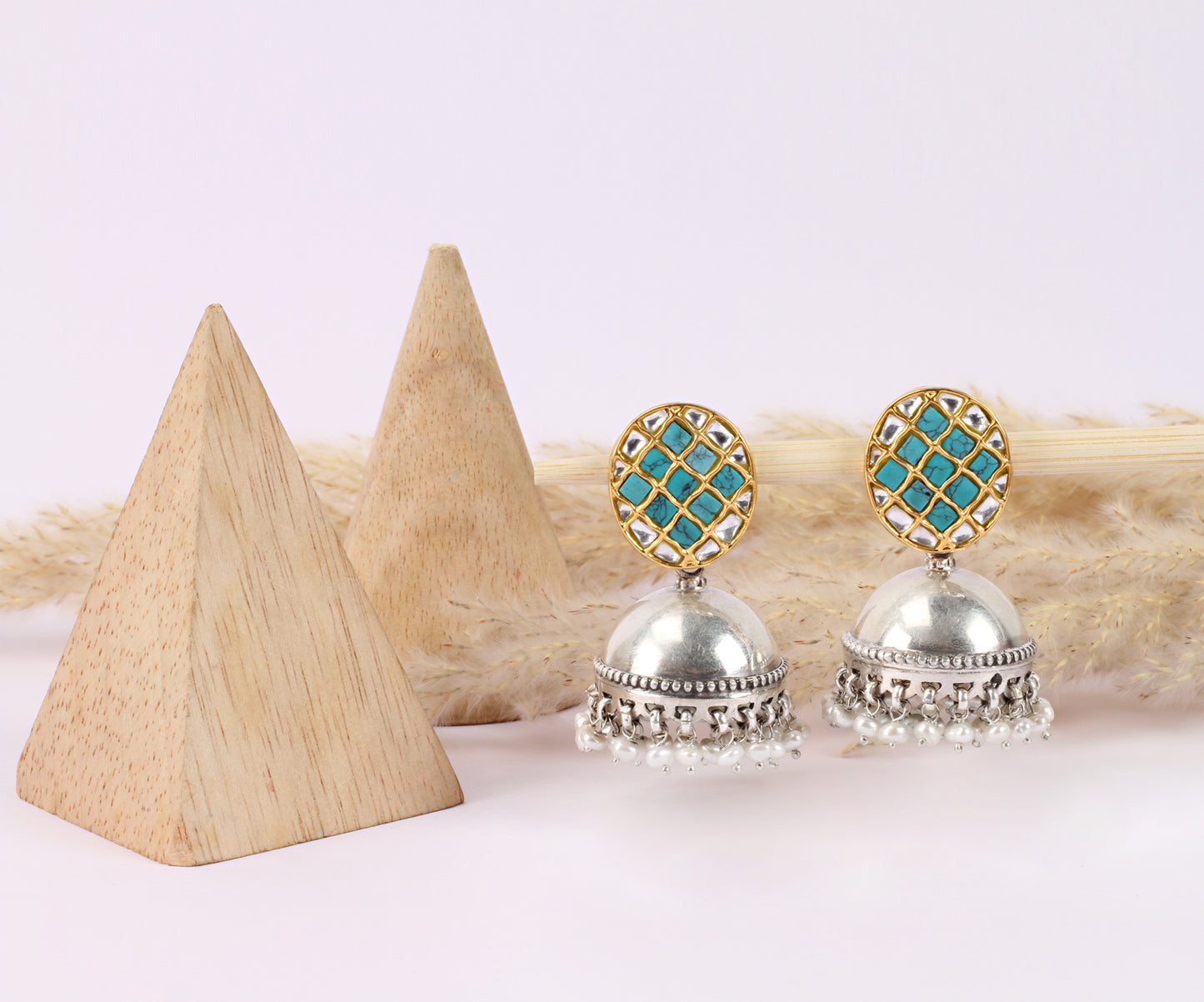 Sangeeta Boochra Silver Earrings