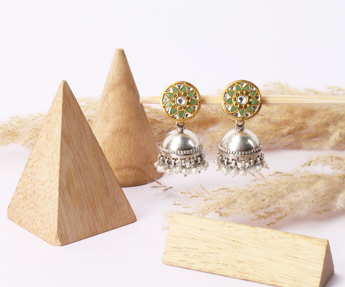 Sangeeta Boochra Silver Earrings