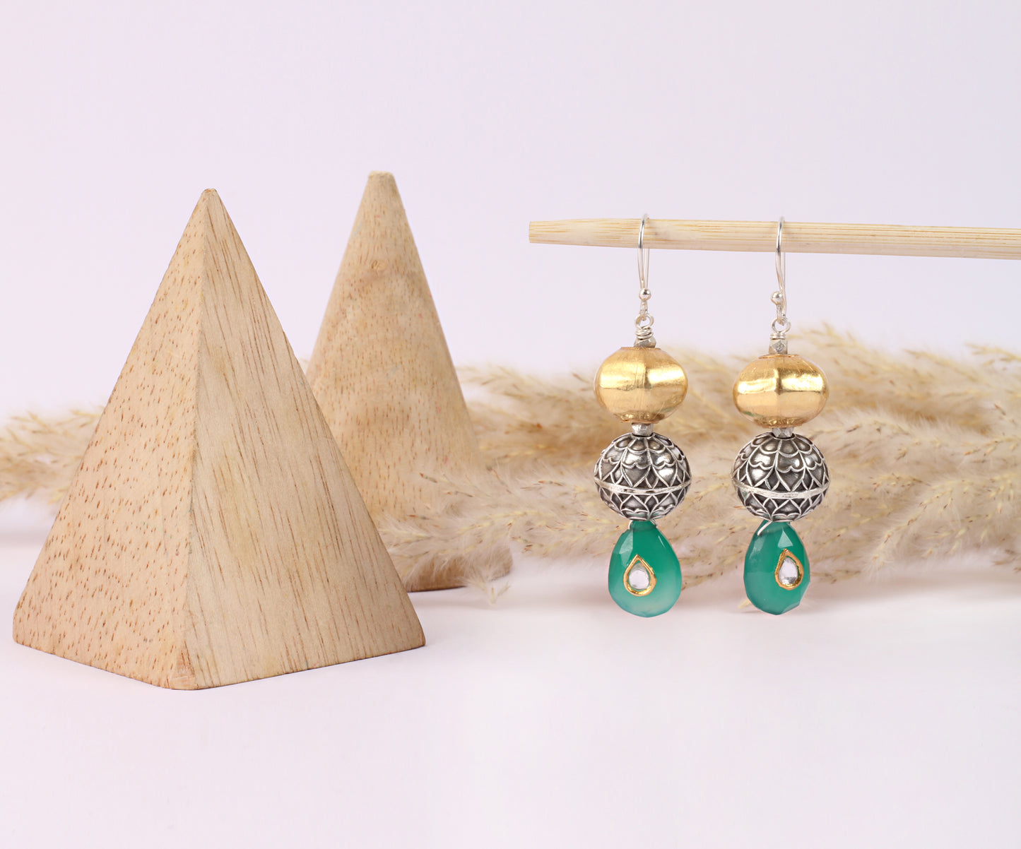 Sangeeta Boochra Silver Earrings