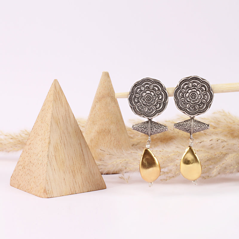 Sangeeta Boochra Silver Earrings