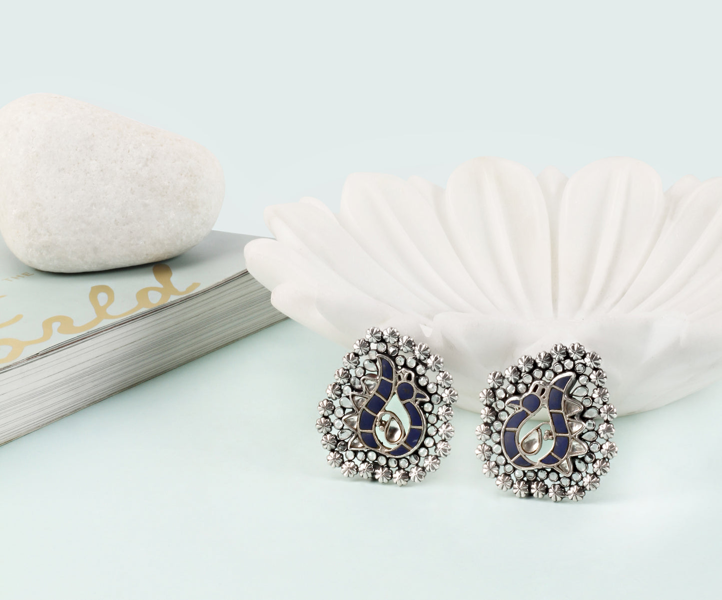 Sangeeta Boochra Silver Earrings