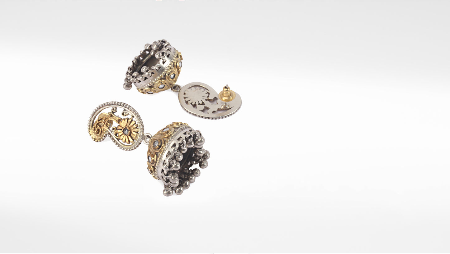 Sangeeta Boochra Silver Earrings