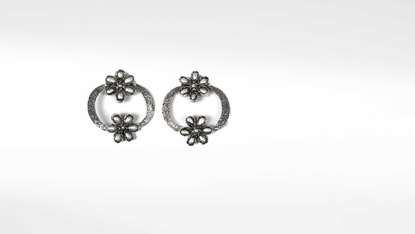 Sangeeta Boochra Silver Earrings