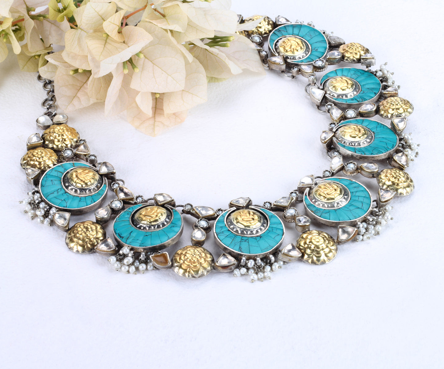 Sangeeta Boochra Silver Necklace