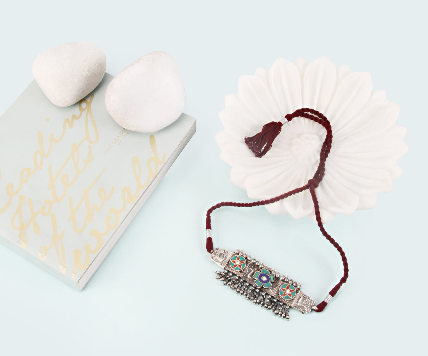 Sangeeta Boochra Silver Necklace