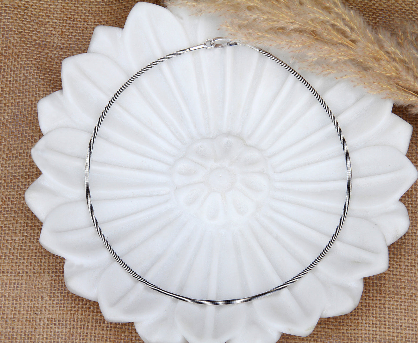 Ruksana Silver Necklace