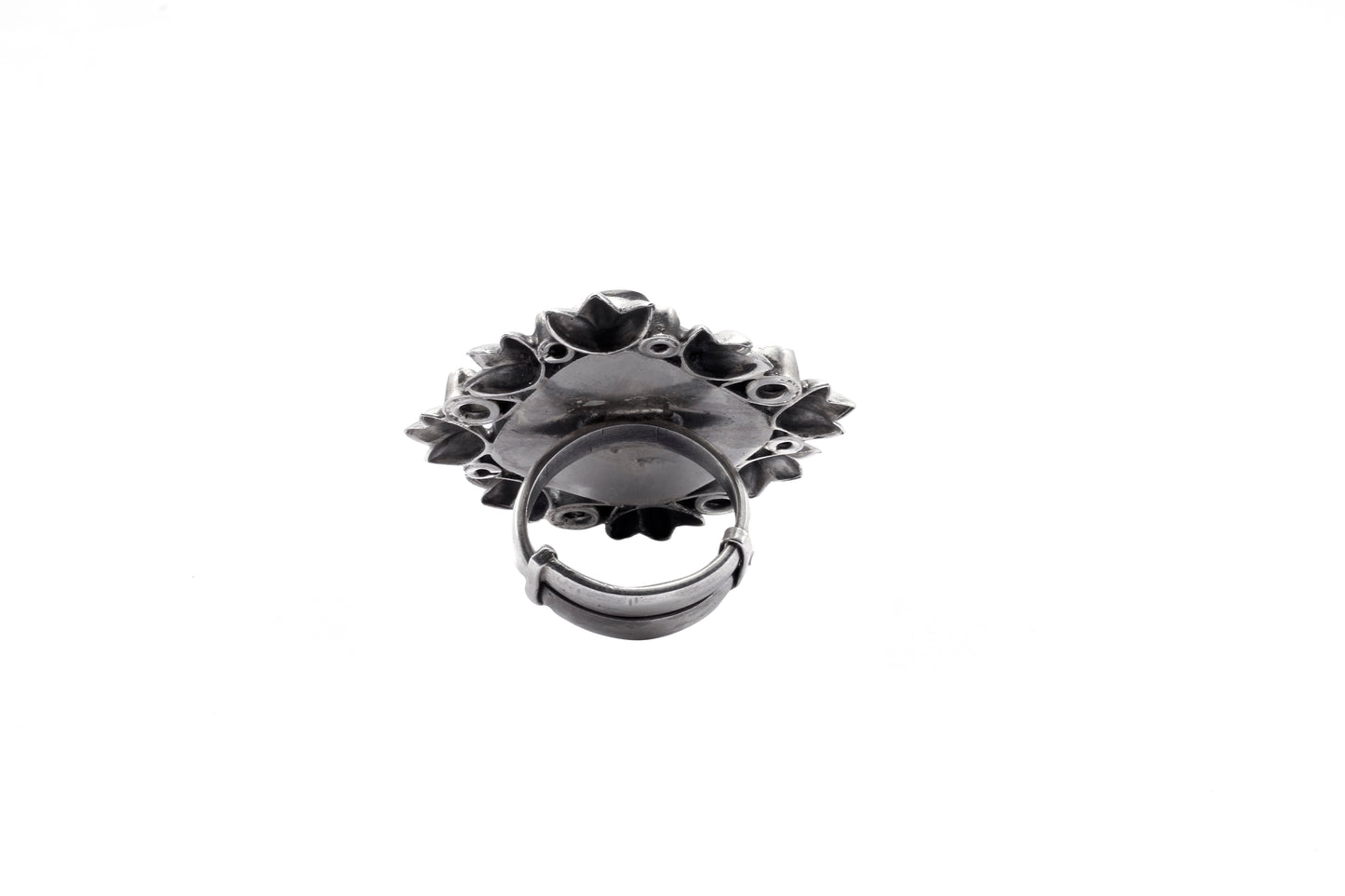Vividh- Silver Marina Adorable Ring