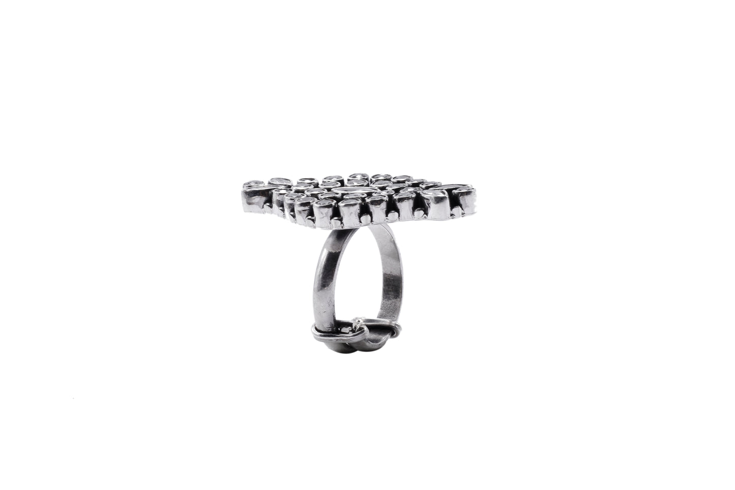 Vividh- Silver Olivia Ring