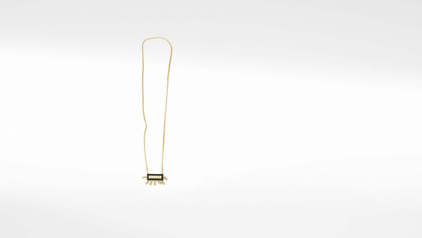 Sangeeta Boochra X Payal Singhal Benazir Silver Pendant with Silver Chain