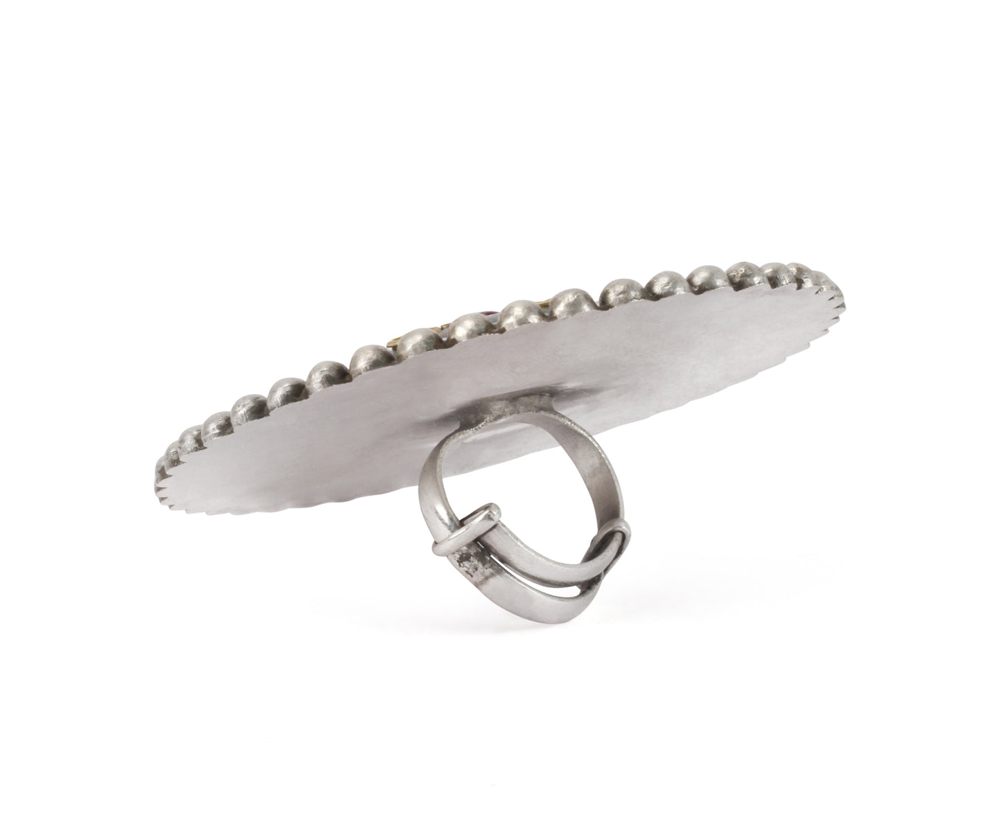 Sangeeta Boochra Silver Ring