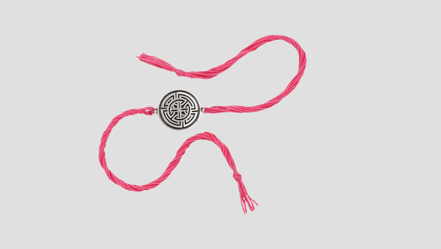 "Circle of Bond Rakhi – Handcrafted Elegance"