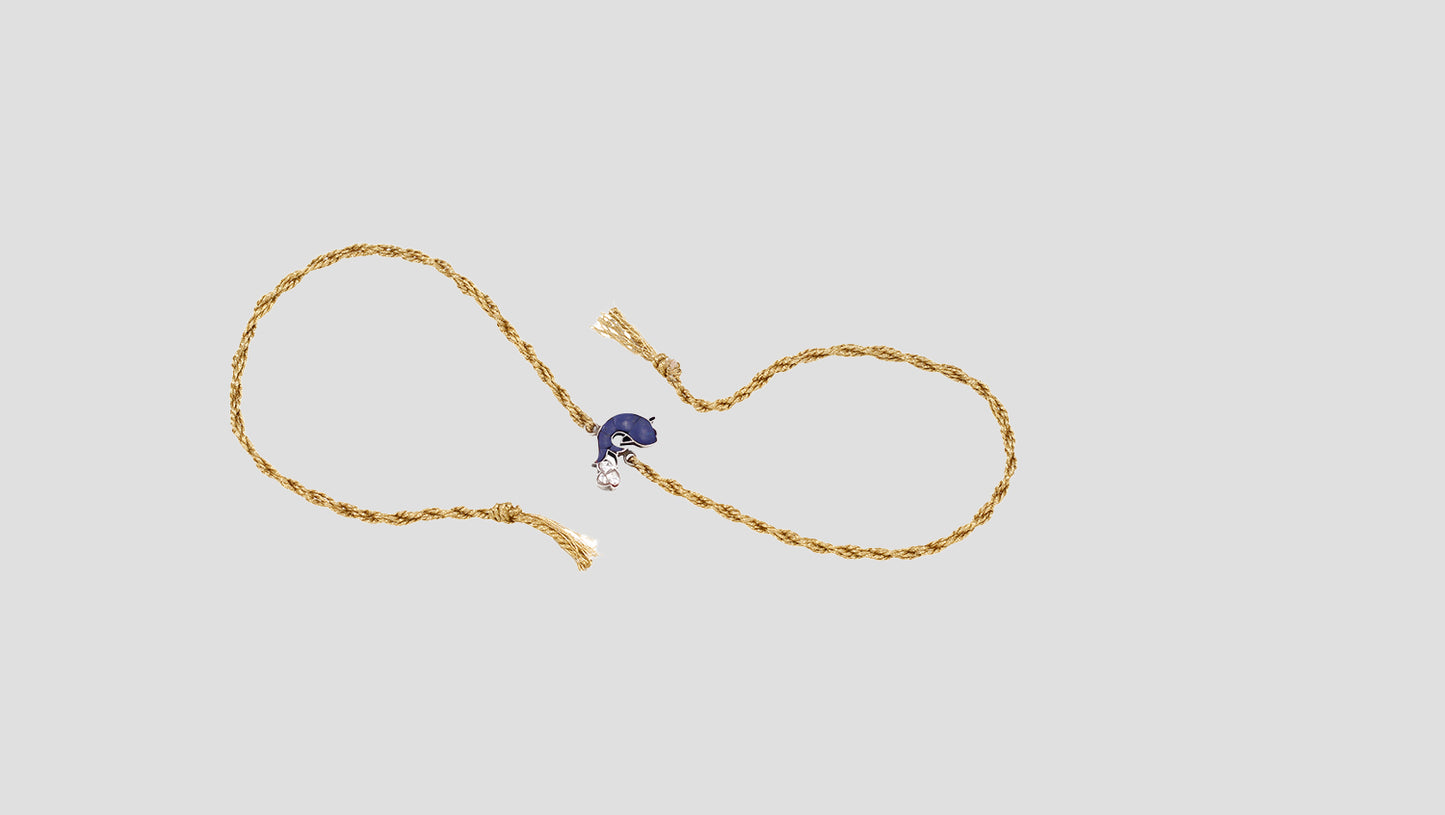 Majestic Feline Rakhi | Silver Charm by Sangeeta Boochra