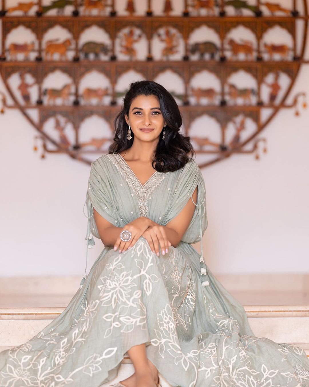 Priya Bhavani Shankar Adorns Sangeeta Boochra Handmade Silver Ring