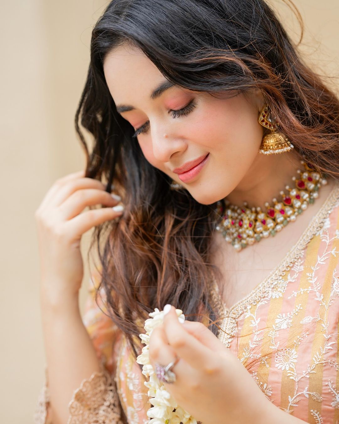 Aditi Budhathoki in Sangeeta Boochra Jewelry