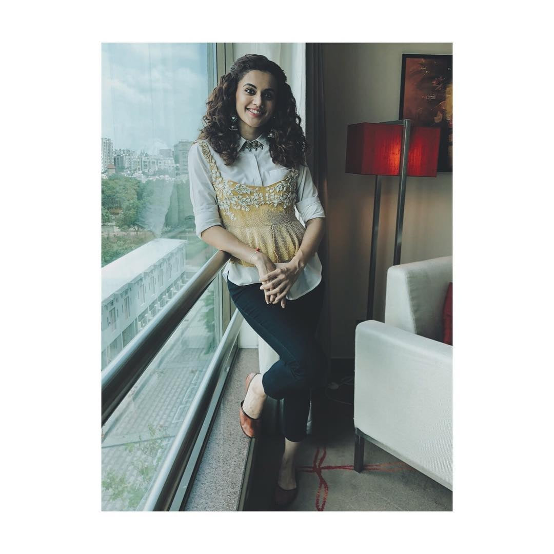 Taapsee Pannu in Earrings