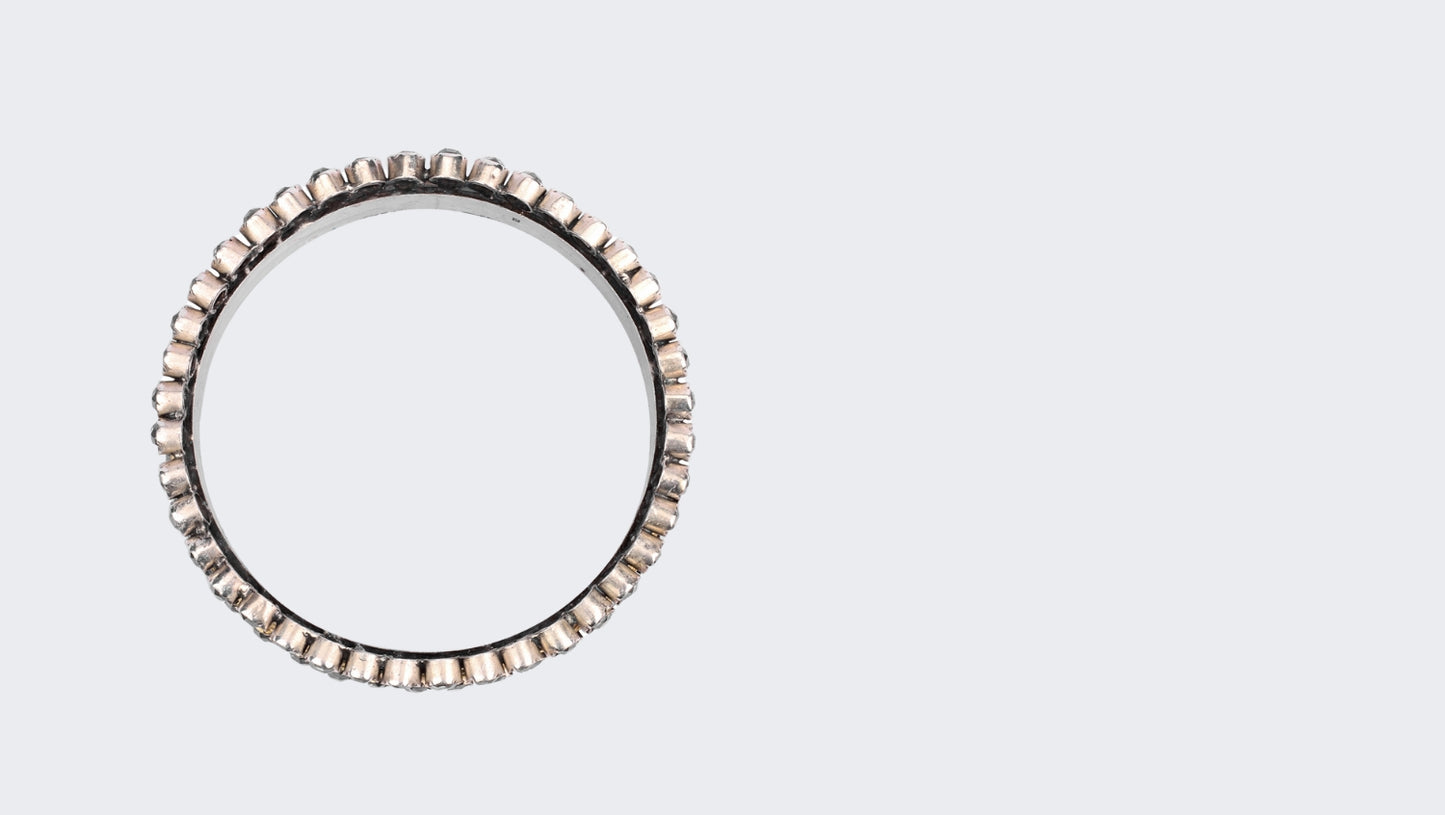 Floral Sabrina Silver Bracelet