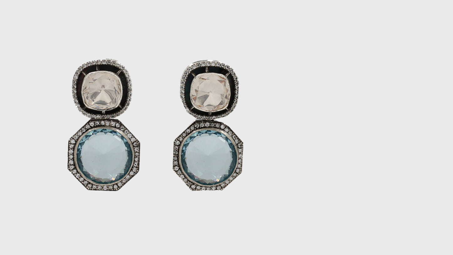 Handcrafted Silver Earrings: Sangeeta Boochra Collection