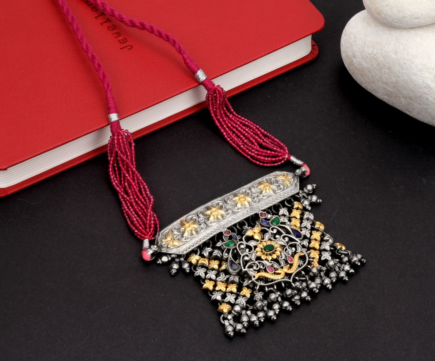 Silver Handcrafted Choker for Timeless Charm