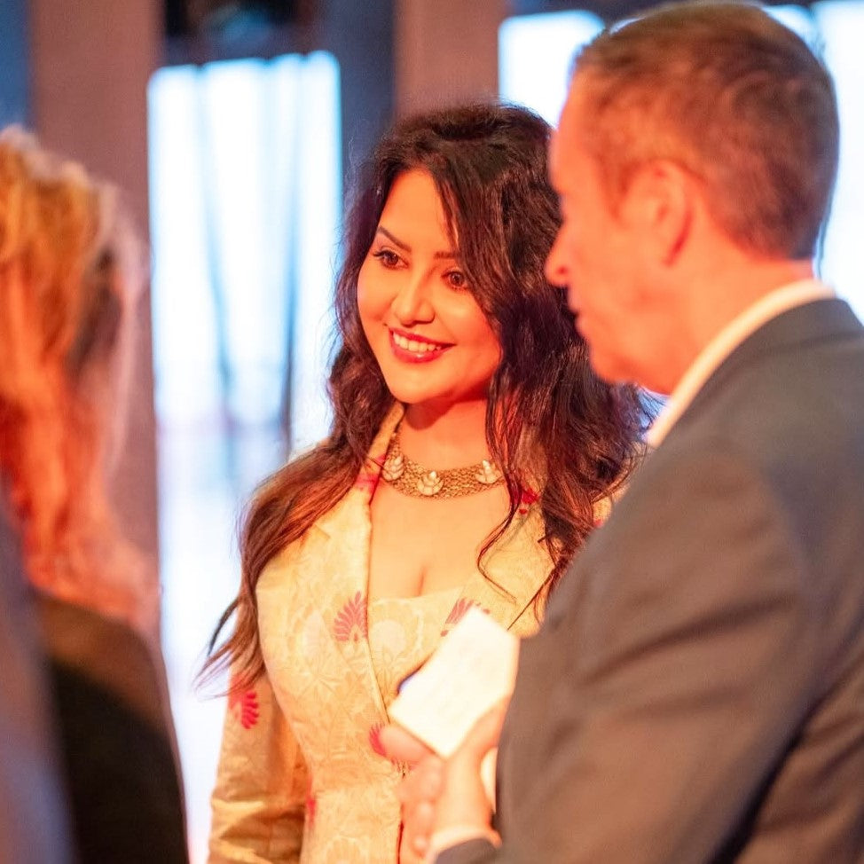 "The Glow of Grace – Sangeeta Boochra’s Silver Statement"