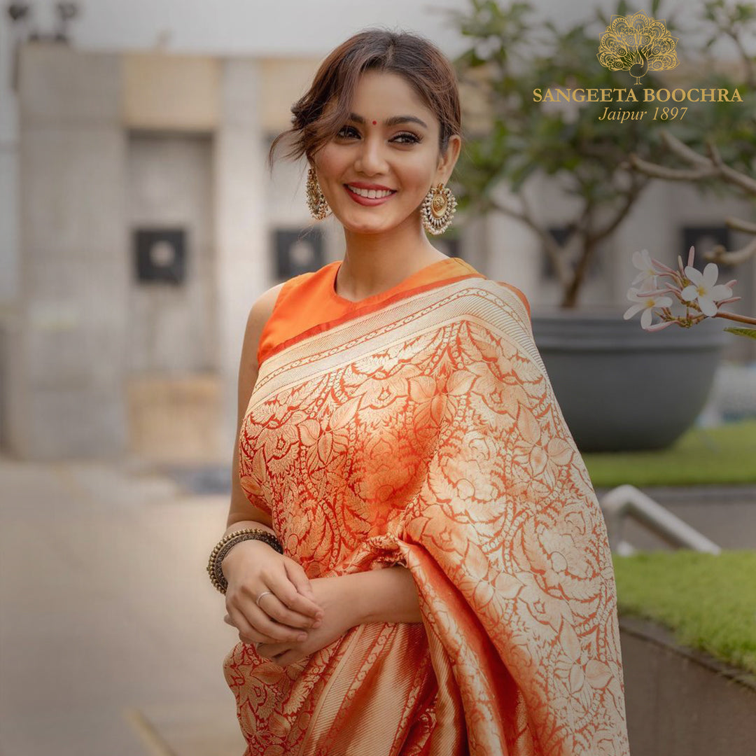 Sana Makbul in Sangeeta Boochra Earring