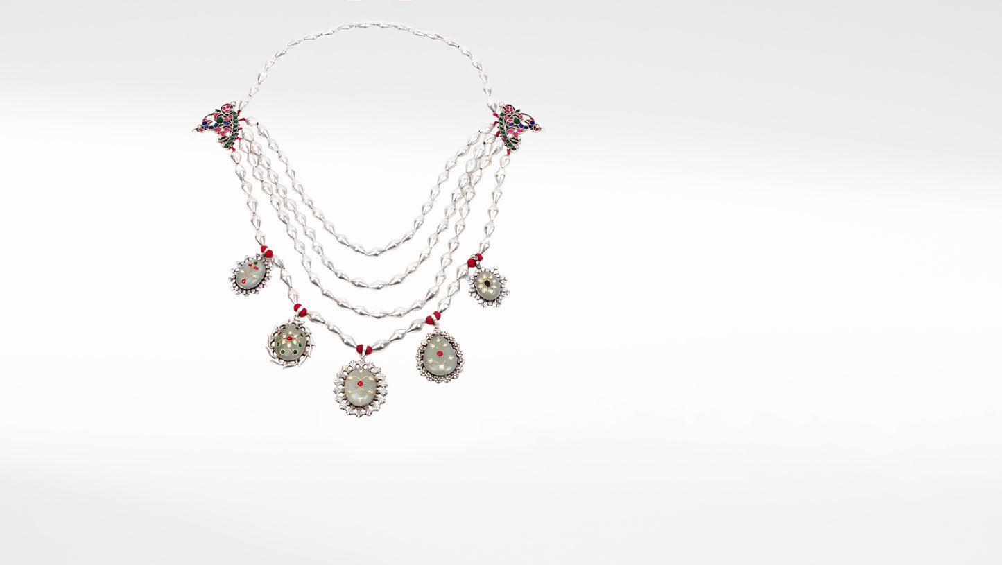 Silver Handcrafted Necklace