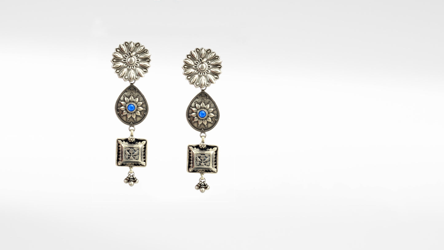 Sangeeta Boochra Silver Earrings