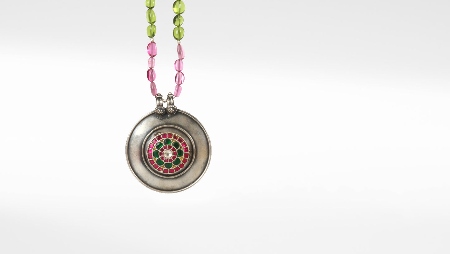 Sangeeta Boochra Silver Necklace