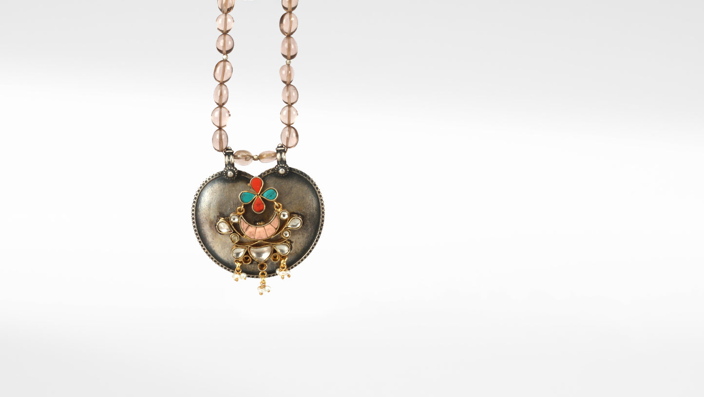 Sangeeta Boochra Silver Necklace