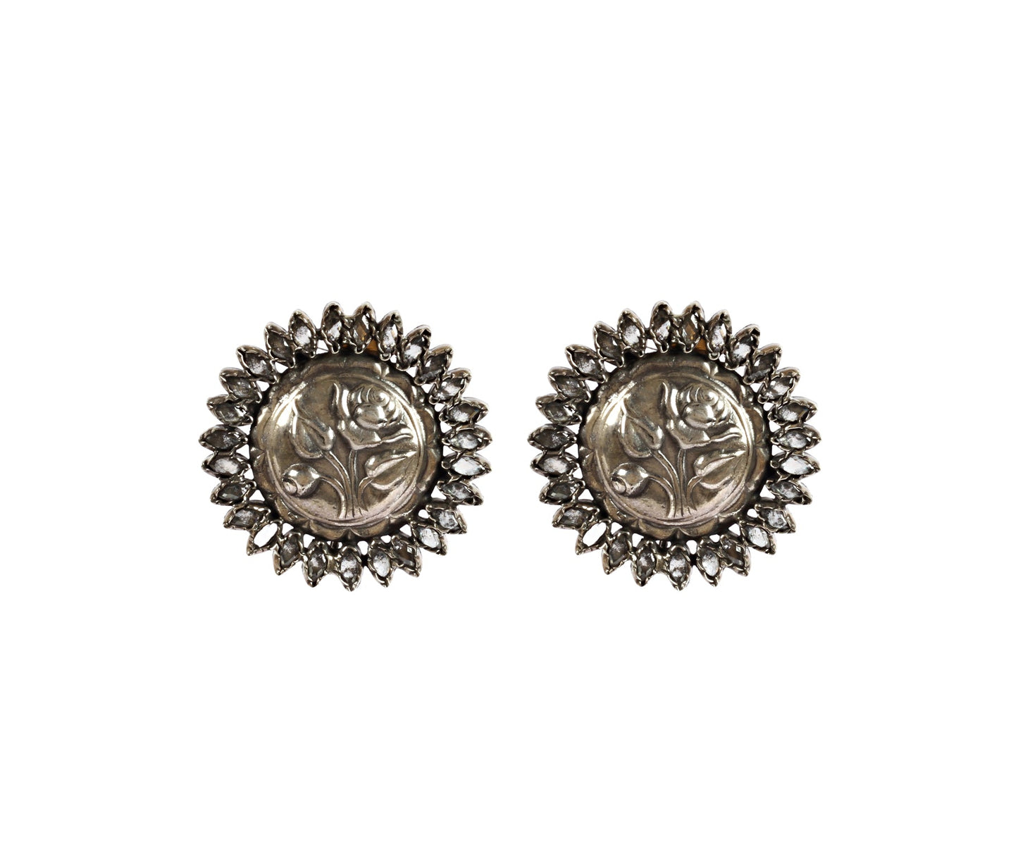 Sangeeta Boochra Silver Earrings-Earrings-Sangeeta Boochra