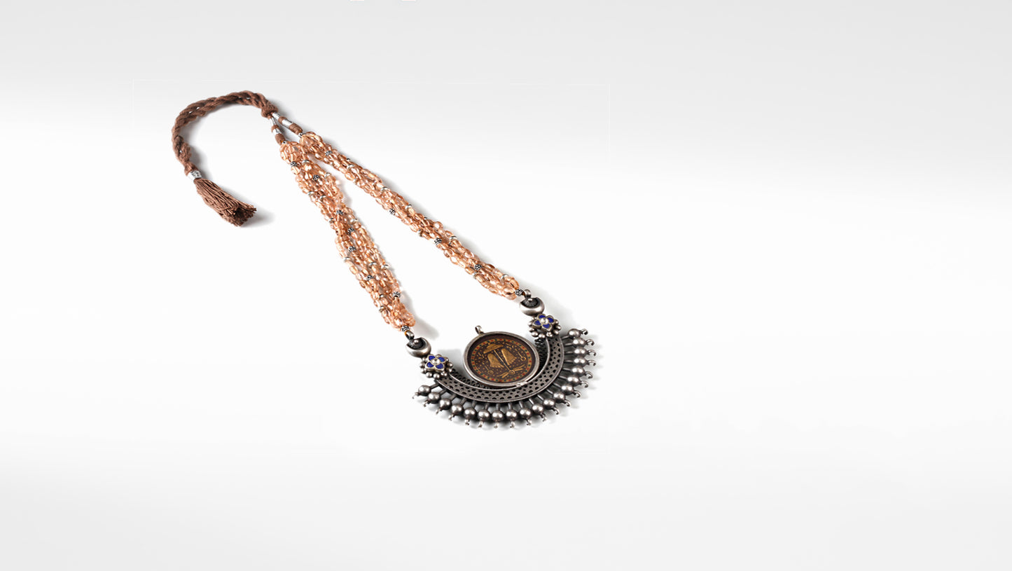 Sangeeta Boochra Silver Necklace