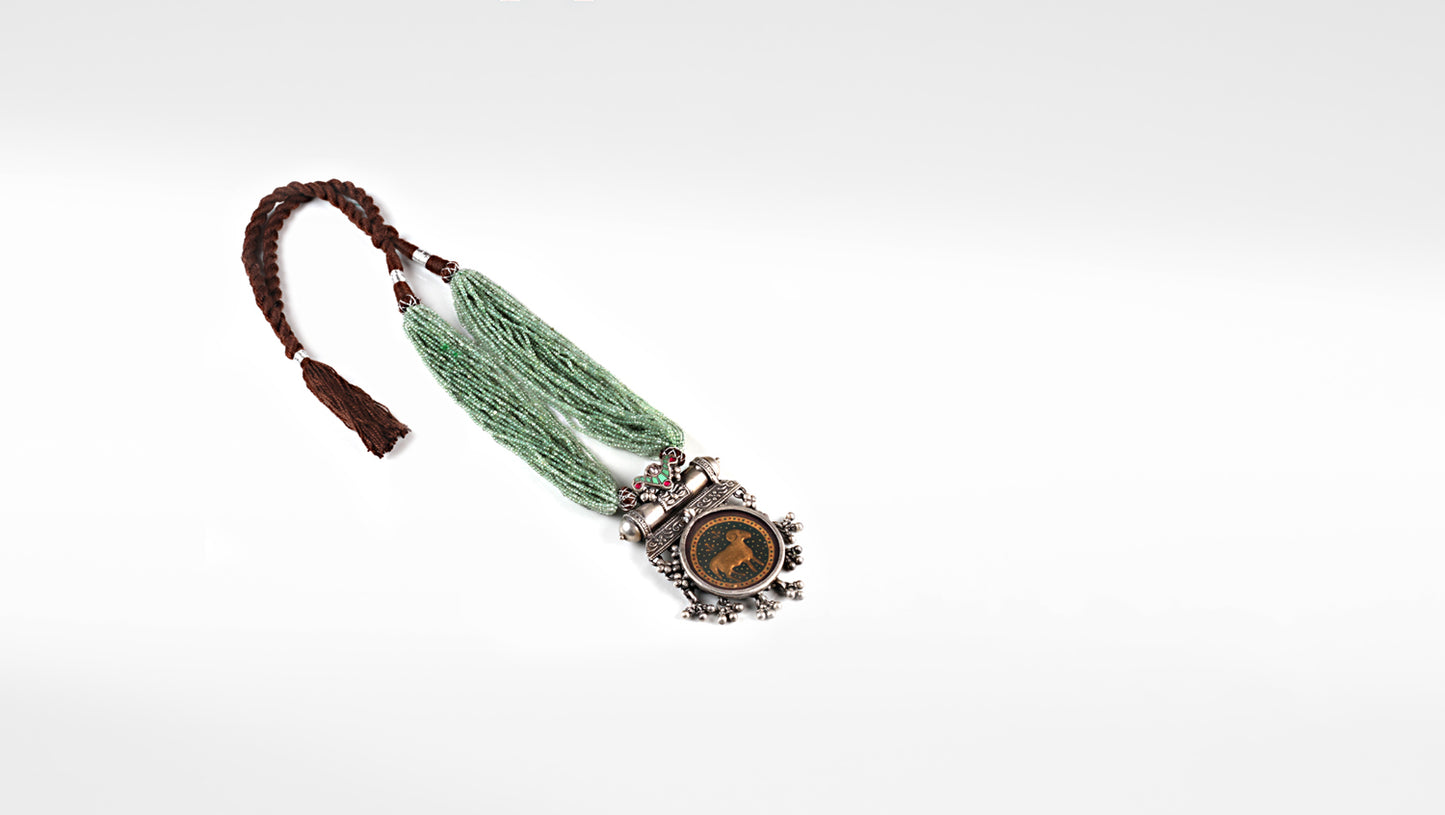 Sangeeta Boochra Silver Necklace