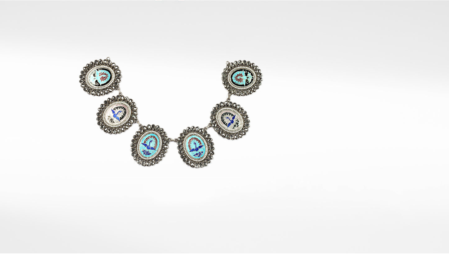 Sangeeta Boochra Silver Necklace