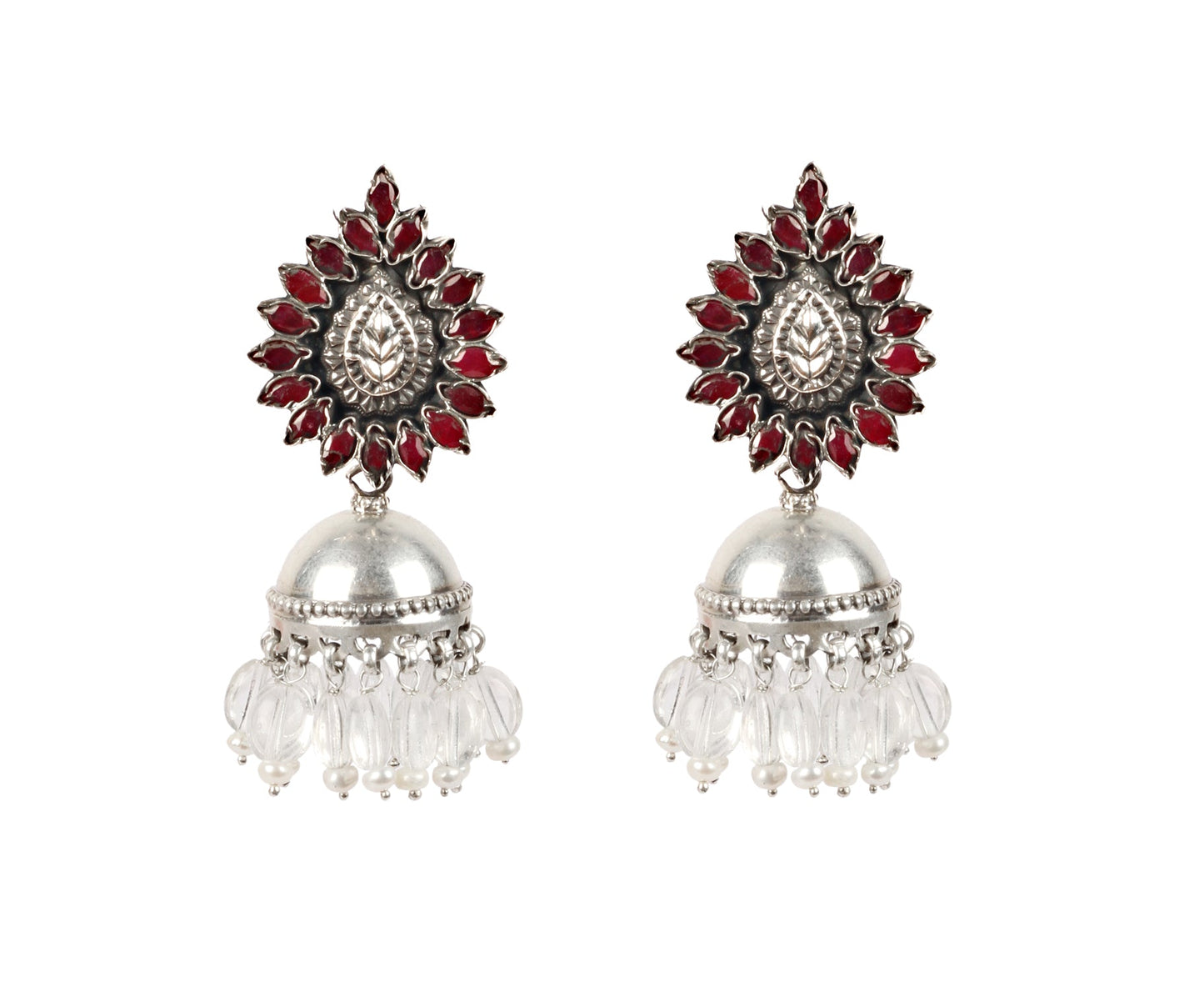 Sangeeta Boochra Silver Earrings-Earrings-Sangeeta Boochra
